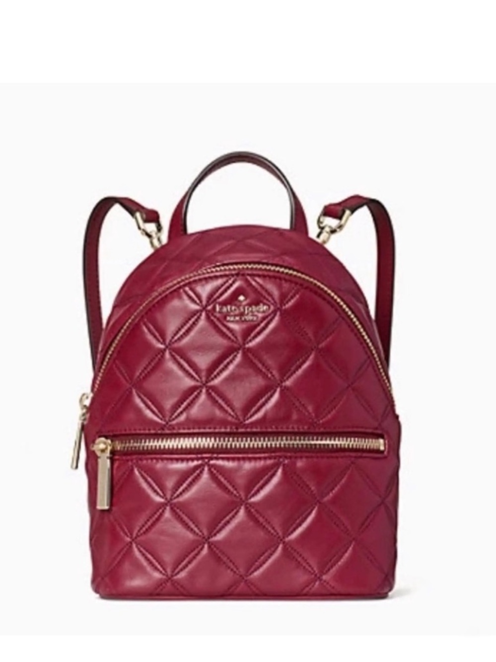 kate spade Quilted Mini Backpack - Wine